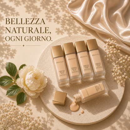 MIRAGLOW™ Fondotinta Adattivo SPF 30 | Effetto Seconda Pelle & Luminosità Naturale