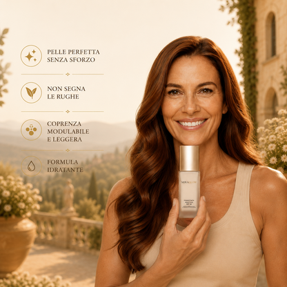 MIRAGLOW™ Fondotinta Adattivo SPF 30 | Effetto Seconda Pelle & Luminosità Naturale